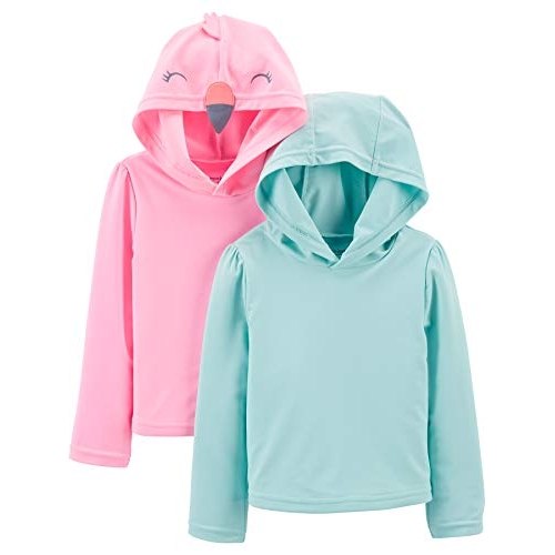Camisa de banho Pacote com 2 conjuntos sortidos Rashguard, Simple Joys by Carter’s, Meninas