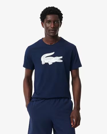 Camiseta Esportiva de Algodão Ultra Dry com Logo