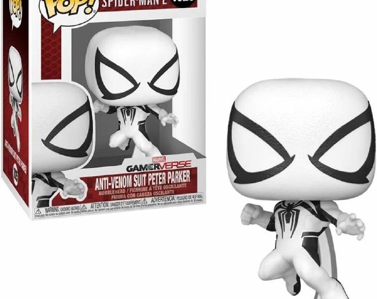 Candide, Boneco, Funko POP! Peter Parker Traje Anti-Venom, Marvel
