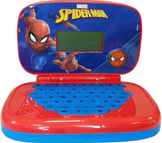 Candide, Laptop Infantil, Homem-Aranha, Brinquedo Educativo – Bilíngue