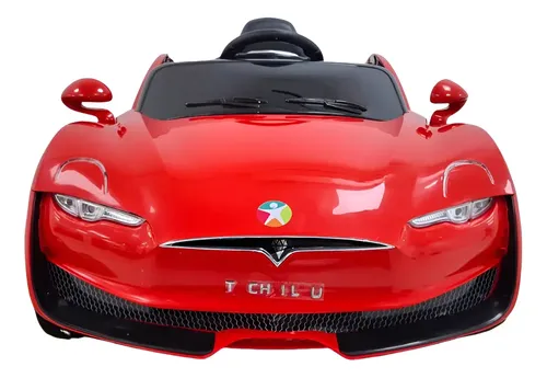 Carrinho Infantil Elétrico Conversível Bateria 12v Bluetooth Vermelho 127/220v