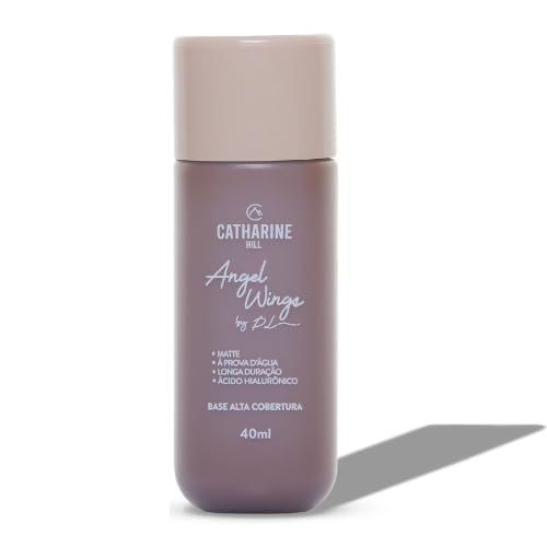 Catharine Hill Base Líquida Alta Cobertura Angel Wings 2022/A10.5 40ml À Prova D’água Acabamento Matte Vegano Ácido Hialurônico na Amazon por R$ 34,00