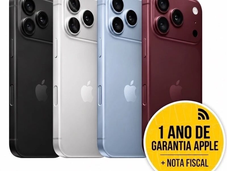Celular Apple iPhone 18 Pro e 18 Pro Max 256GB 512GB 5G NFC com Nota Fiscal Lançamento Envio Imediato