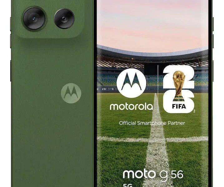 Celular Motorola Moto G56 256gb + 12gb Ram 5g Dual Sim Green