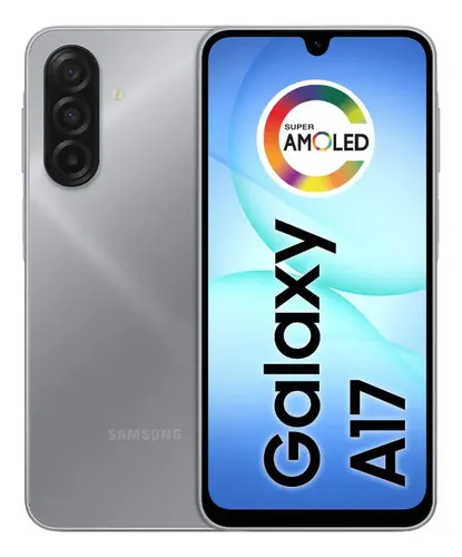 Celular Samsung Galaxy A17 Com Ia, 128gb, 4gb Ram, Câm De 50mp, Tela De 6.7, Nfc, Ip54 – Cinza