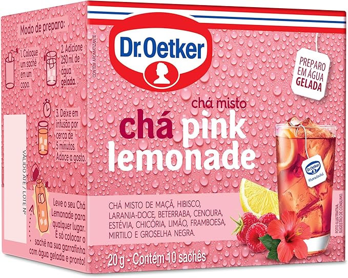 Chá Pink Lemonade-10 sachês