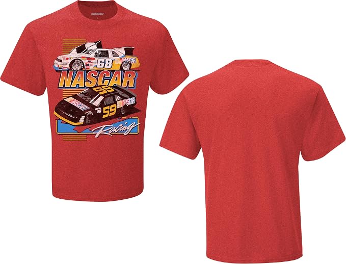 Checkered Flag Sports Camiseta adulto Nascar 1-spot Car Graphic manga curta