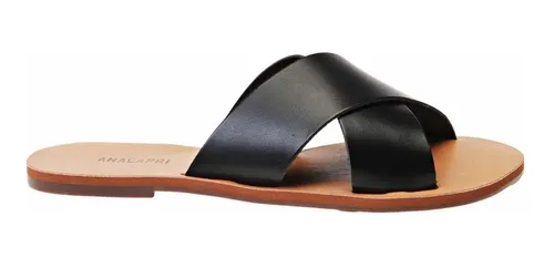 Chinelo Feminino Rasteira Tiras Cruzadas Anacapri
