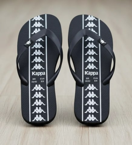 Chinelo Kappa Beach Adulto Unissex Em Borracha na Meli por R$ 29,90