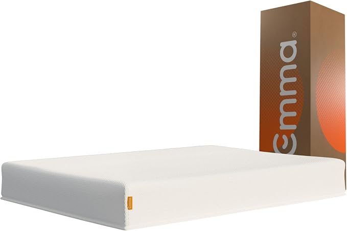Colchão Casal Emma Basics 17 cm – 138×188 cm, Espuma D28 17cm com Tecnologia Alemã, Firmeza Ideal, Suporte Confortável, 100 Noites de Teste e 5 Anos de Garantia