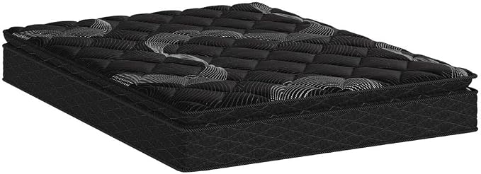 Colchão Queen Umaflex de Molas 25x158x198cm Duomo Black