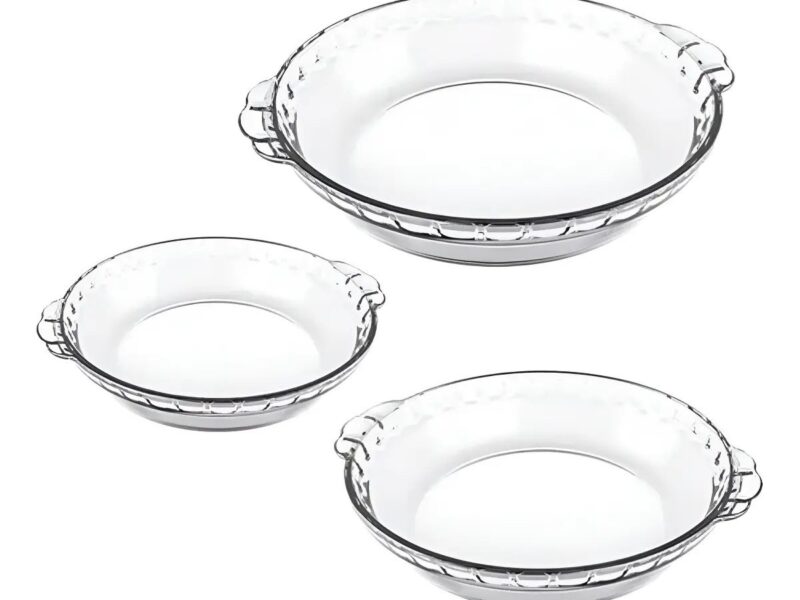 Conjunto De Formas Filetadas 3 Peças Transparente Marinex