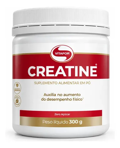 Creatina Vitafor em pó Sem sabor x 300g