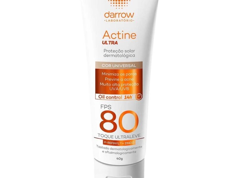 Darrow Actine – Protetor Solar Ultra Fps80 – Cor Universal Cor: Branco