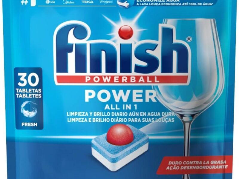 Finish Powerball Detergente para Lava Louças em Tabletes 30 unidades na Link por R$ 39,08