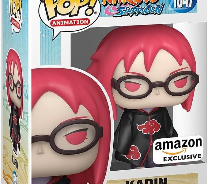 Funko Animação Pop: Naruto Shippuden – Karin, Exclusivo da Amazon – Boneco de Vinil Colecionável – Ideia de Presente – Mercadoria Oficial – Brinquedos para Crianças e Adultos – Fãs de Anime – Figura