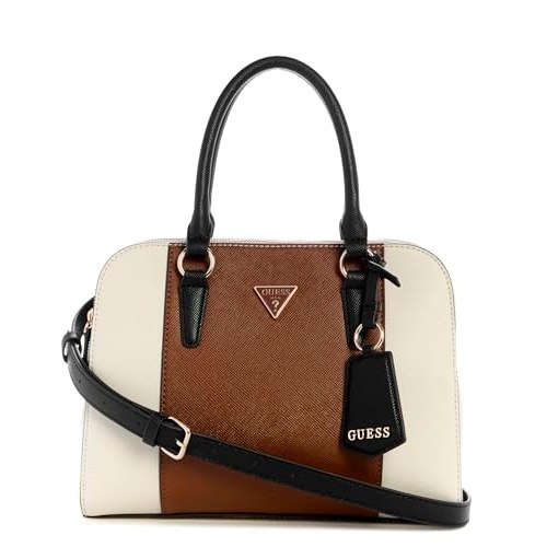 GUESS Bolsa Sarai Status, Cognac Multi, Conhaque Multi, One Size
