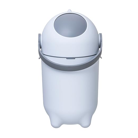 Gato Panda – Lixeira Anti Odor Classic 10 Litros – Design Compacto e Higiênico, Fácil de Limpar, Ideal para Quartos de Bebê, Cozinhas
