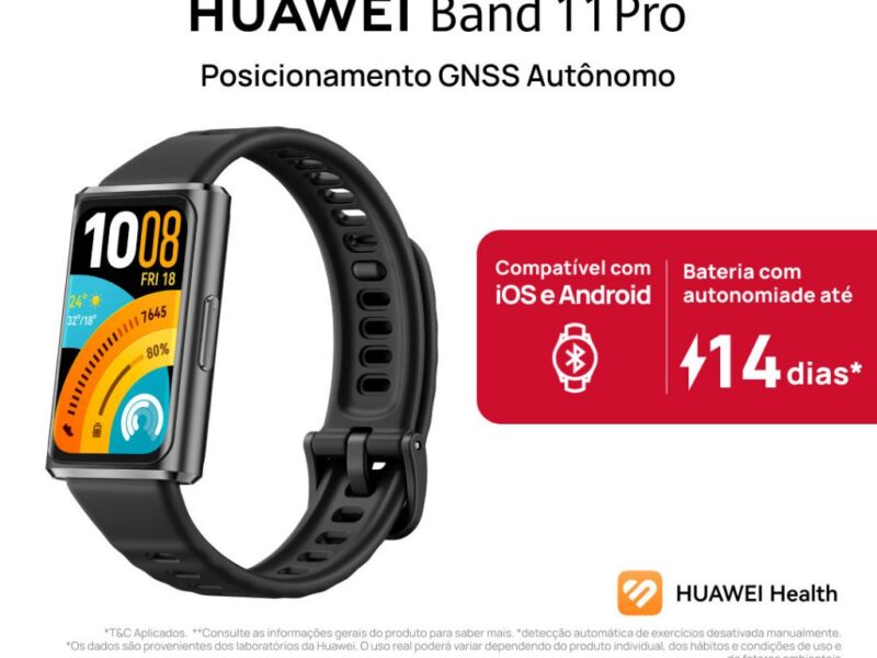 HUAWEI Band 11 Pro | Smartwatch Relogio | Posicionamento GNSS Autônomo | 1,62 polegadas AMOLED