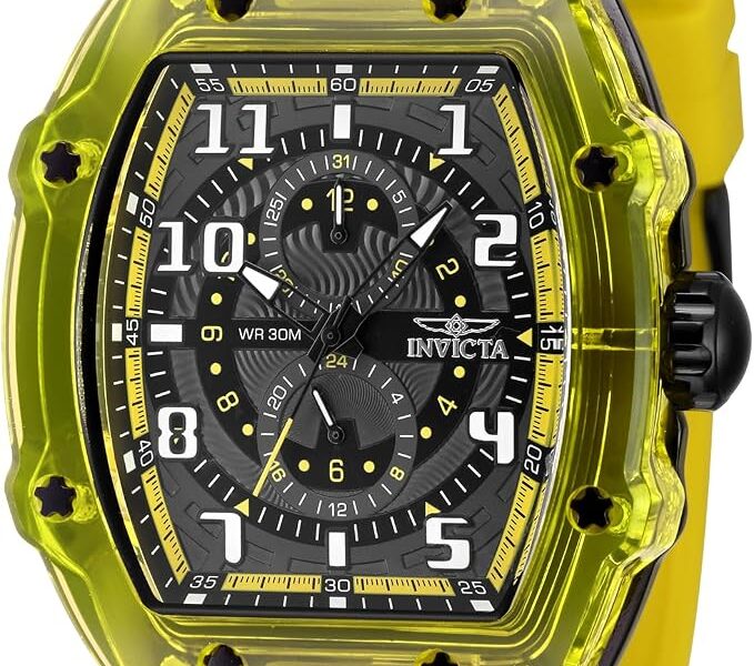 Invicta Mostrador masculino Racing de 48,5 mm, quartzo VH61