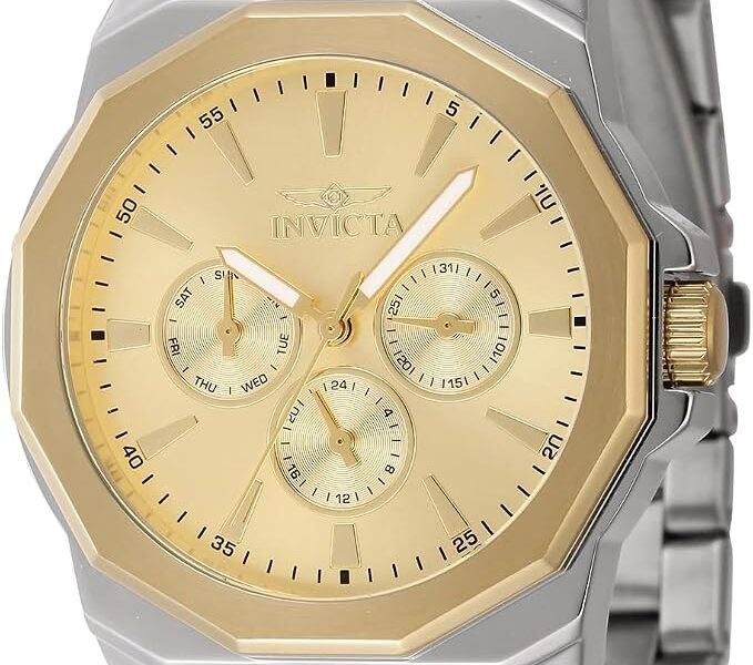 Invicta Speedway Stainless Steel Men’s Quartz Watch – 42mm