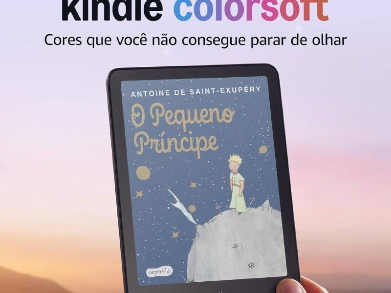 Kindle Colorsoft (16 Gb) – Com tela colorida e temperatura de luz ajustável – Cor Preta