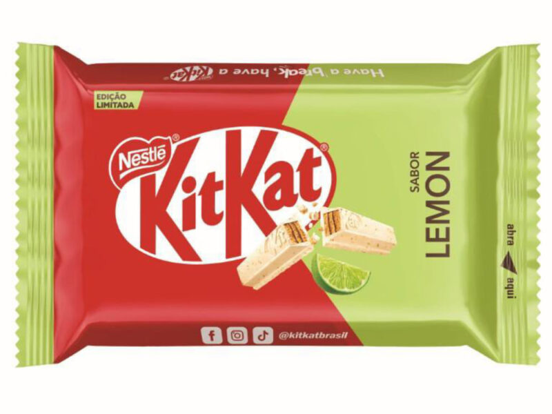 KitKat Chocolate Branco com Limão 41,5g – Bomboniere Nestlé