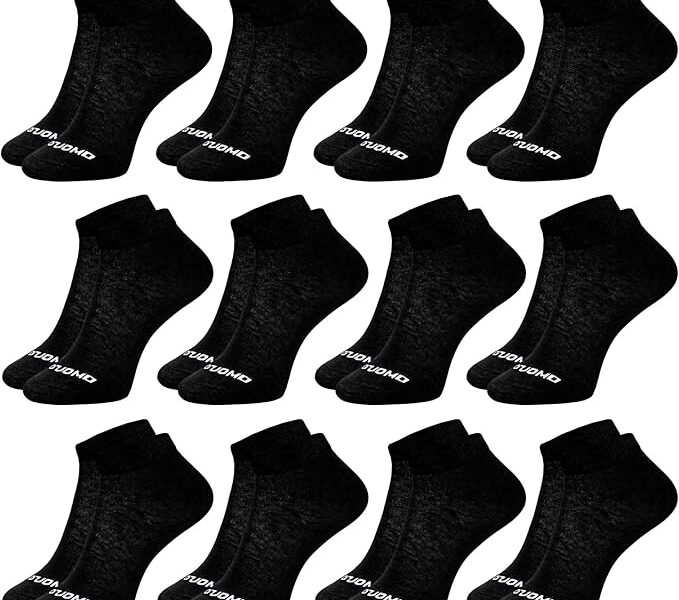 Kit 12 Pares Meias Masculino Cano Curto Soquete Corrida Algodão Premium Duomo