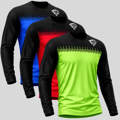 Kit 3 Camiseta Dry Fit Manga Longa Proteção Segunda Pele