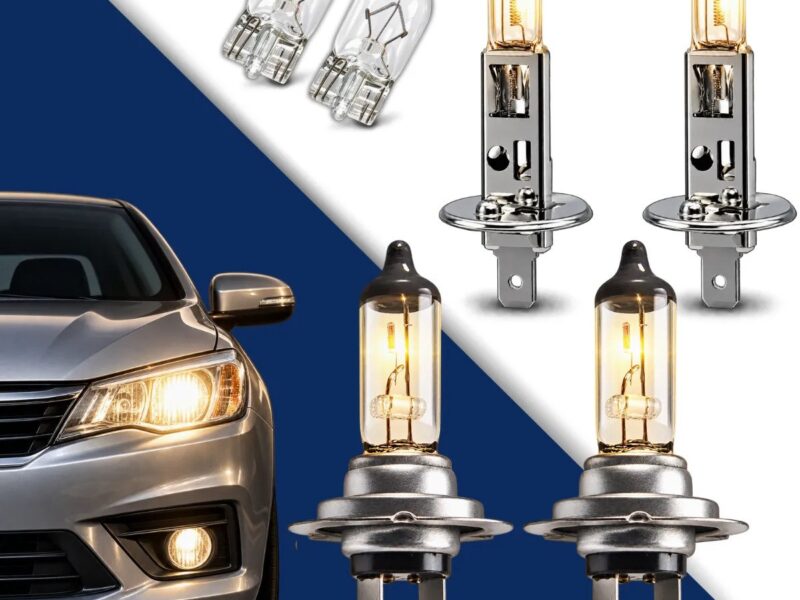 Kit 6 Lampada Farol Alto Baixo Lanterna Foco Duplo H1 H7 T10
