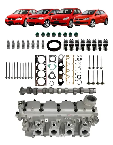 Kit Cabeçote Completo Fox Golf Polo Saveiro Gol 1.6 8v Ea111