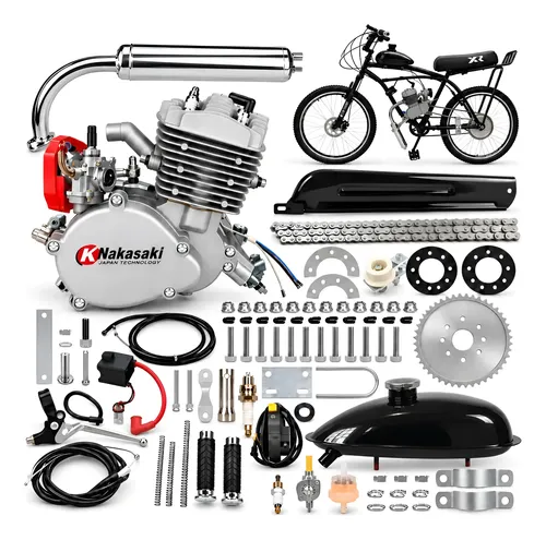 Kit Completo Motor Knakasaki 80cc 2t Para Bike