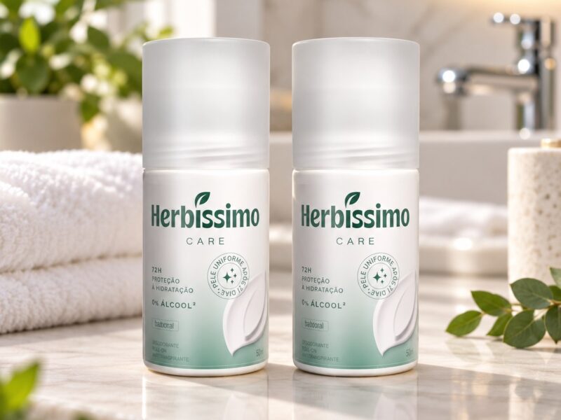 Kit Desodorante Roll-On Antitranspirante Herbíssimo Care Tradicional 50ml (2 unidades)