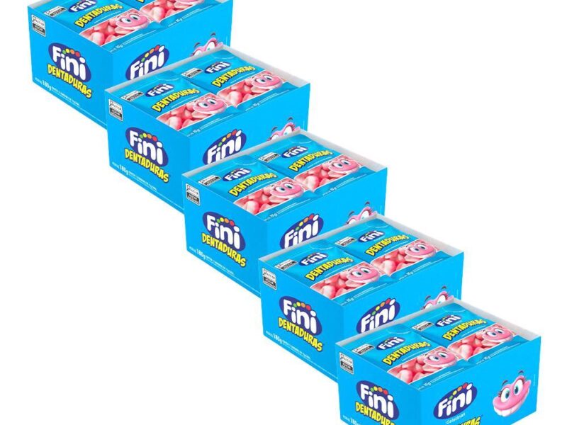 Kit Mini Dentaduras 60 pacotes de 15g cada – FINI