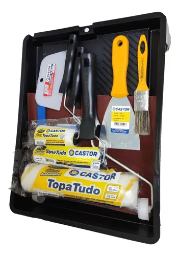 Kit Para Pintura Topa Tudo Não Respinga 10 Peças – Castor
