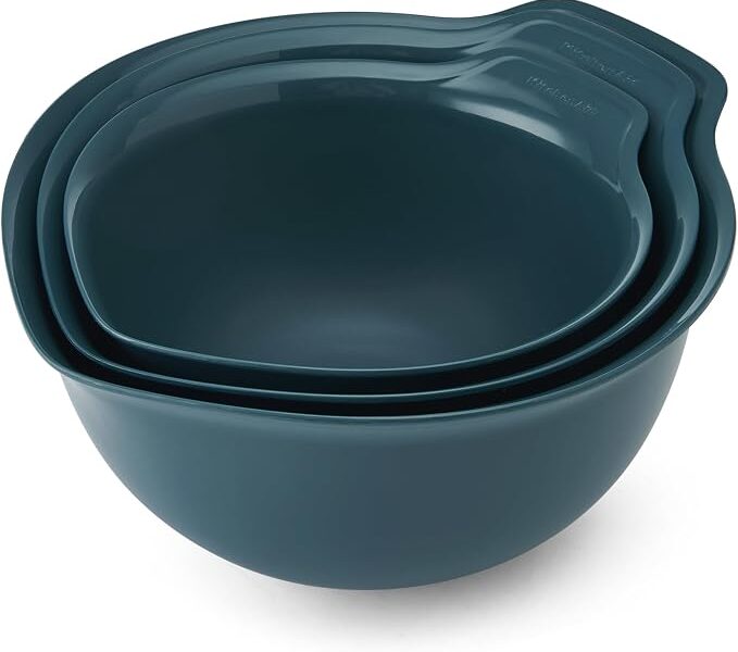 KitchenAid Tigelas de mistura de plástico de encaixe universal