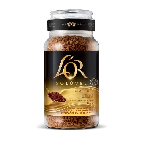 L’OR, Café Solúvel Classique Pote de Vidro 130g