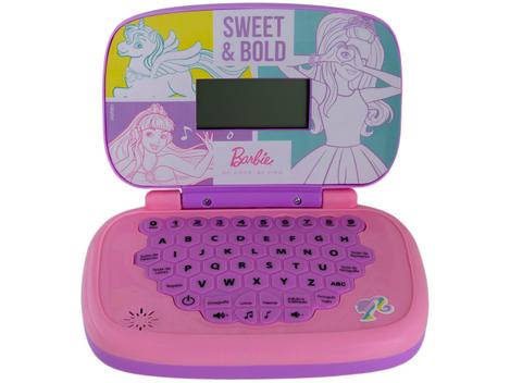 Laptop Infantil Barbie Musical – Candide – Laptop Infantil –