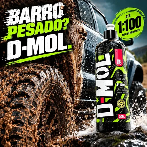 Lava Auto D-Mol Dub Boyz 500 ml Concentrado Para Sujeira Pesada