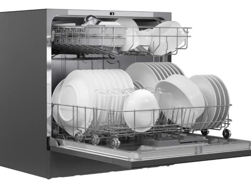 Lava Louças 8 Serviços Cinza Touch Plus Midea Cinza