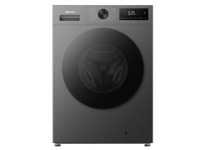 Lava e Seca Hisense 11kg Wd1i11 Compacta Fit e Função Steam Inverter Titânio