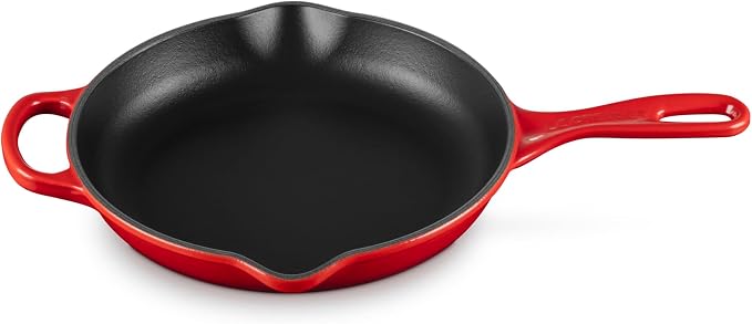 Le Creuset Skillet Redonda 23 cm com Alça Ferro Fundido Esmaltado Signature Vermelho