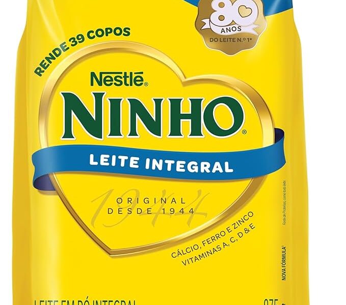 Leite em Pó Ninho Integral Sachê 975g na Link por R$ 43,00