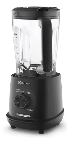 Liquidificador Electrolux 600W de Potência com 2.7 Litros de Capacidade 3 Velocidades Lâmina TriForce e Pés Antiderrapantes EBL700 Preto na Meli por R$ 124,00