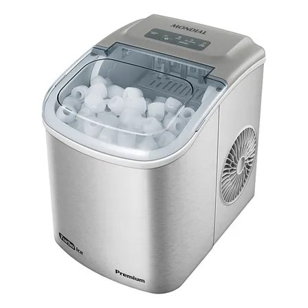 Máquina de Gelo Turbo Ice Premium, Mondial, 120W – MG-12-GI