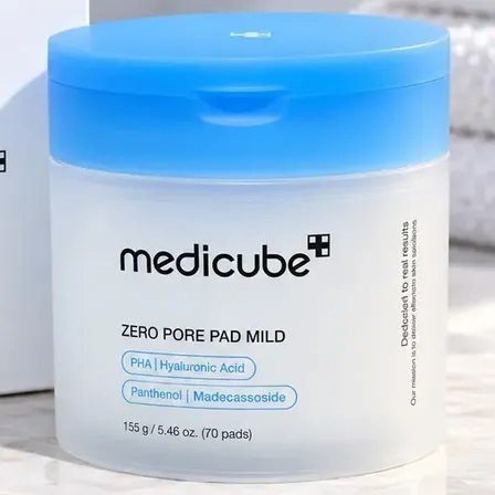 Medicube Zero Pore Pads Mild Peles Sensíveis Almofadas Suave Sensível