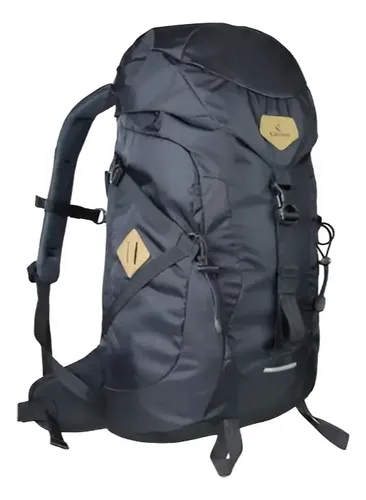 Mochila Guará 30l Guepardo Cinta Ajustável Divisória Interna Cor Preto