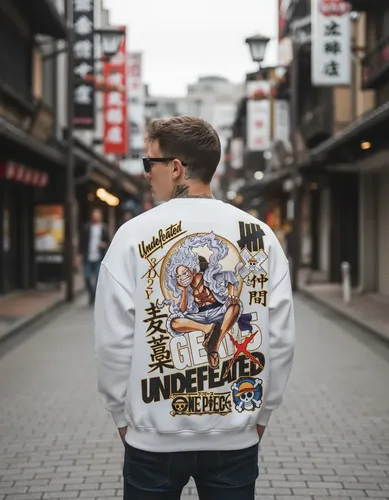 Moletom One Piece Luffy Gear 5 Anime Gola Careca Undefeated na Meli por R$ 44,87