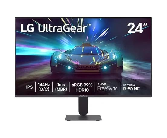 Monitor LG UltraGear™ 24G411A-B 24″,FHD, 144Hz, 1ms (MBR), NVIDIA G-SYNC, AMD FreeSync, HDR10