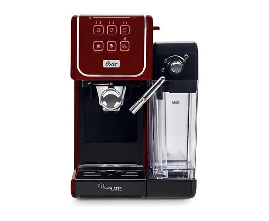 Oster PrimaLatte Touch Red Cafeteira Espresso 1050W –
